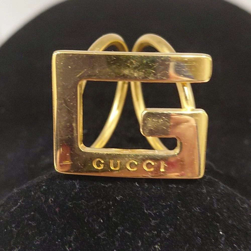 Gucci Gold Women's Scarf Ring